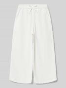 Mango Loose Fit Hose mit Allover-Muster Modell 'michaela' in Weiss, Gr...