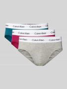 Calvin Klein Underwear Slip mit Label-Bund im 3er-Pack in Graphit, Grö...