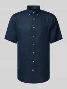 Fynch-Hatton Freizeithemd aus Leinen mit Button-Down-Kragen Modell 'Su...