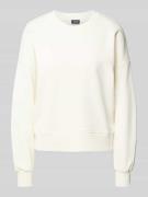 JOOP! Oversized Fit Sweatshirt mit Rundhalsausschnitt in Offwhite, Grö...