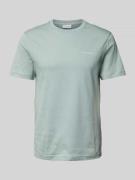 CK Calvin Klein T-Shirt mit Label-Print Modell 'ENLARGED' in Mint, Grö...