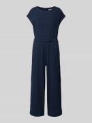 Marc O'Polo Denim Jumpsuit in Ripp-Optik in Marine, Größe L