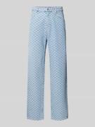 Hugo Blue Straight Leg Jeans im 5-Pocket-Design Modell 'Getara' in Hel...