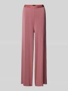 BOSS Wide Leg Pyjama-Hose mit elastischem Bund Modell 'BEA' in Mauve, ...