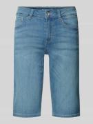 Tom Tailor Jeansbermuda mit 5-Pocket-Design in Blau, Größe 26