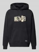 Levi's® Hoodie mit Label-Patch Modell 'SKATE' in Black, Größe L