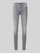 ARMANI EXCHANGE Super Skinny Fit Jeans im 5-Pocket-Design in Anthrazit...