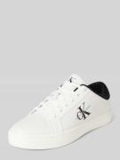 Calvin Klein Jeans Sneaker mit Label-Details Modell 'CLASSIC' in Weiss...