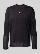 HUGO Sweatshirt mit Label-Badge Modell 'Dabyuno' in Black, Größe L
