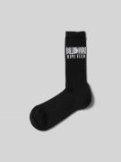 Billionaire Boys Club Socken mit Label-Print in Black, Größe 1