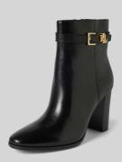 Lauren Ralph Lauren Lederboots mit Label-Applikation Modell 'BAILEY' i...