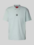 HUGO Regular Fit Poloshirt mit Label-Badge Modell 'Deabono' in Mint, G...