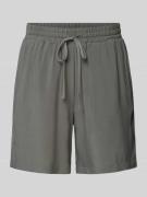 Soyaconcept Loose Fit Bermudas mit Tunnelzug Modell 'RADIA' in Khaki, ...