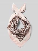 Guess Schal mit Label-Schriftzug Modell 'JACQUARD FOULARD' in Rose, Gr...