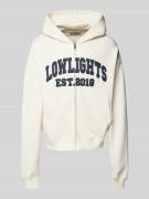 Low Lights Studios Sweatjacke mit Label-Stitching Modell 'COLLEGE' in ...