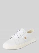 Lauren Ralph Lauren Sneaker aus Leder mit Label-Applikation Modell 'JA...