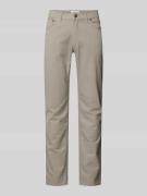 Brax Regular Fit Hose im 5-Pocket-Design Modell 'CHUCK' in Beige, Größ...