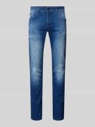 Antony Morato Tapered Fit Jeans im Destroyed-Look in Jeansblau, Größe ...