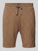 Scotch & Soda Regular Fit Sweatshorts mit Strukturmuster Modell 'Terry...