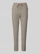 MAC Slim Fit Stoffhose mit Ziernähten Modell 'FUTURE 2.0' in Offwhite,...