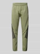 ADIDAS SPORTSWEAR Tapered Fit Sweatpants mit labeltypischen Streifen i...