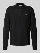 Lacoste Classic Fit Poloshirt im langärmeligen Design in Black, Größe ...