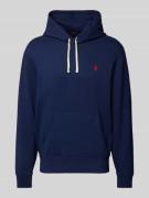 Polo Ralph Lauren Hoodie mit Label-Stitching in Marine, Größe XXL