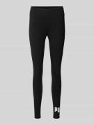 Puma Leggings mit elastischem Bund in Black, Größe S