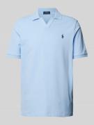 Polo Ralph Lauren Classic Fit Poloshirt mit Logo-Stitching in Hellblau...