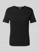 Tommy Hilfiger T-Shirt mit Logo-Stitching Modell 'NEW SLIM CODY' in Bl...