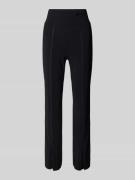 Marc Cain Feminine Fit Hose mit breitem elastischem Bund in Black, Grö...