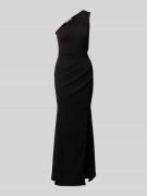 SISTAGLAM Abendkleid mit One-Shoulder-Träger in Black, Größe 36