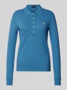 POLO RALPH LAUREN Slim Fit Poloshirt mit Logo-Stitching Modell 'JULIE'...