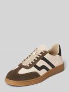 Gant Sneaker aus Leder im Retro-Look in Beige, Größe 44