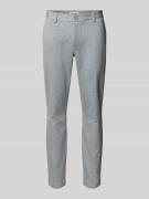 Only & Sons Slim Fit Stoffhose mit Gürtelschlaufen Modell 'MARK' in He...