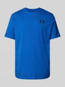 Under Armour T-Shirt mit Label-Print Modell 'SPORTSTYLE' in Royal, Grö...