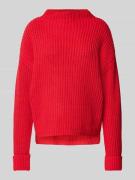 Selected Femme Strickpullover mit Turtleneck Modell 'SELMA' in Rot, Gr...