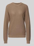 FREE/QUENT Strickpullover mit Rundhalsausschnitt Modell 'Dodo-Pu-Diamo...