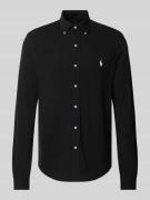 POLO RALPH LAUREN Slim Fit Freizeithemd mit aus reiner Baumwolle in Pi...