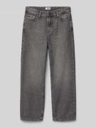 Jack & Jones Baggy-Jeans im Used-Look Modell 'ALEX' in Mittelgrau Mela...