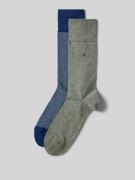 Tommy Hilfiger Socken mit Label-Detail im 2er-Pack in Royal, Größe 39-...