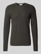 Only & Sons Strickpullover mit Rundhalsausschnitt Modell 'ERIC' in Ant...