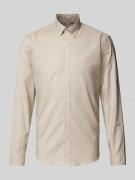 Lindbergh Slim Fit Freizeithemd mit Button-Down-Kragen Modell 'Oxford'...