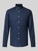 Lindbergh Slim Fit Freizeithemd mit Button-Down-Kragen Modell 'Oxford'...