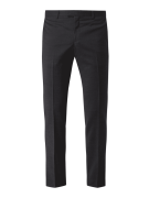 Matinique Slim Fit Anzughose mit Stretch-Anteil Modell 'Las' in Anthra...