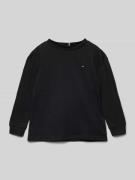 Tommy Hilfiger Kids Sweatshirt mit Logo-Stitching in Black, Größe 110