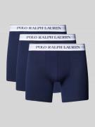 Polo Ralph Lauren Underwear Trunks mit Label-Bund im 3er-Pack in Marin...