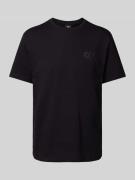 AlphaTauri T-Shirt mit Rundhalsausschnitt Modell 'JOTTA' in Black, Grö...