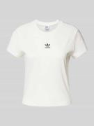 adidas Originals T-Shirt mit Rundhalsausschnitt in Weiss, Größe L