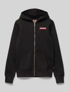 Levi’s® Kids Sweatjacke mit Label-Detail Modell 'BOXTAB' in Black, Grö...